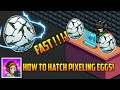 THE ONLY BEST WAY TO HATCH YOUR PIXELING EGGS! | Tuber Simulator