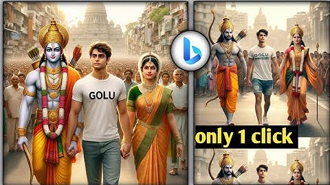 Ram Navmi Photo Editing Bing Ai imege creator | Create 3D Ai Ram Navmi Photo Editing | Ai editing