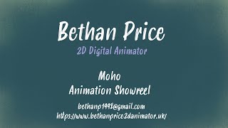 Bethan Price - Moho character animation reel Information