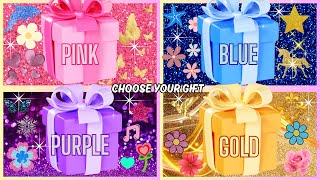 Chouse your gift🎁🤩💝🤮 4 gift box challenge #chooseyourgift #pickonekickone #4giftbox #wouldyourather
