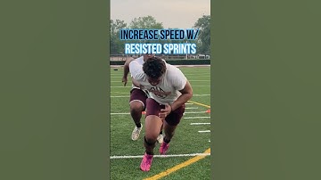 Increase Speed with Resisted Sprints #shorts