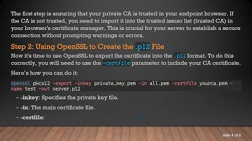 How to Create a .p12 or .jks File from AWS Export Certificate