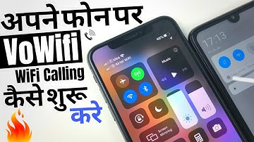 How to Enable Wifi Calling (VoWifi) on Android & iPhone | Wifi Calling on Airtel, Jio & Mi Phones