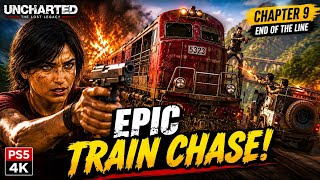 🚂 The Ultimate Train Chase Before the Final Boss! 😱 | Uncharted: The Lost Legacy | PS5 4K Gameplay