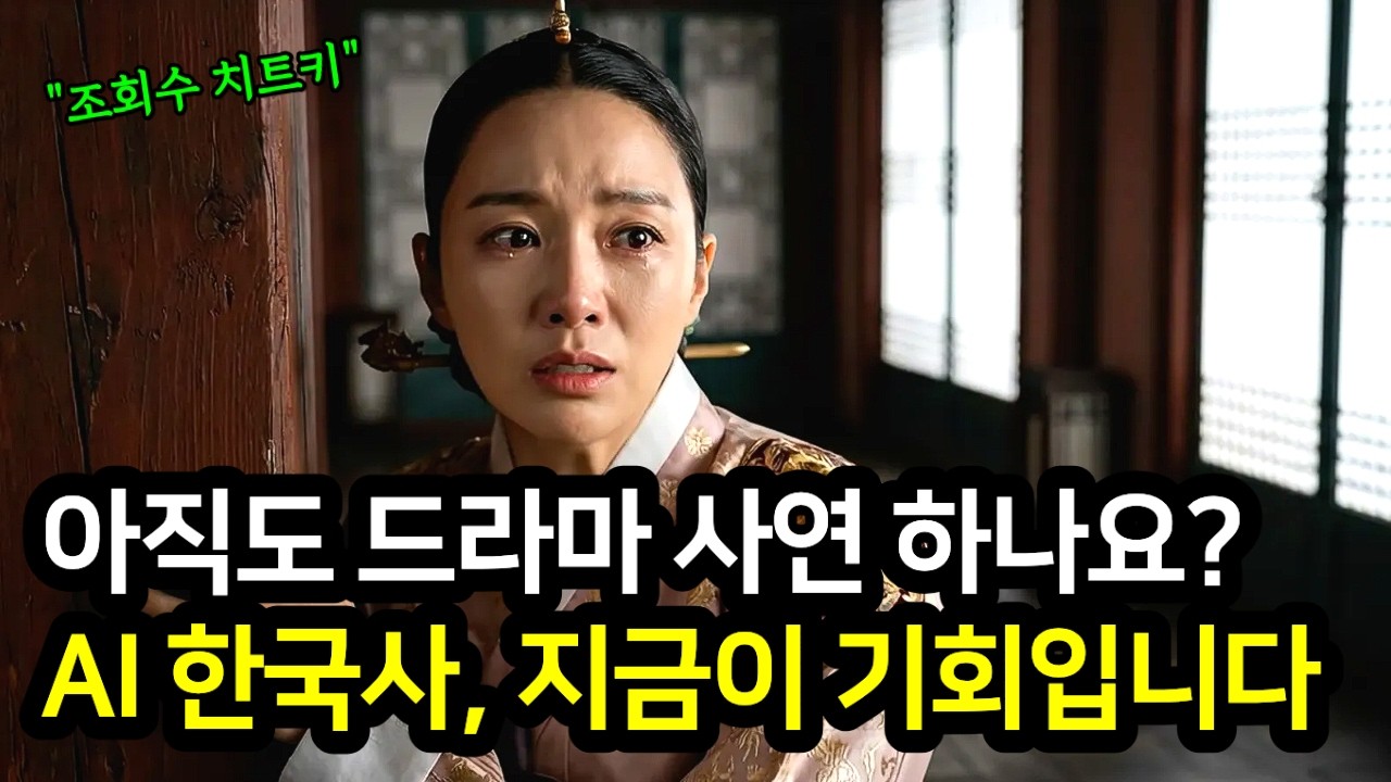 Al 한국사, 이게 진짜 블루오션입니다 사연 채널 그만 하세요.