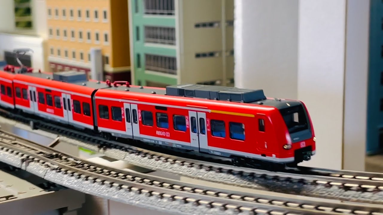 KATO 10-1716 DB ET425形 近郊形電車＜DB REGIO（レギオ）＞ - YouTube