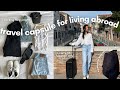 Travel capsule  how to pack carryon only for 2 months in europe