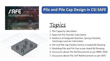 Pile Cap Design using SAFE