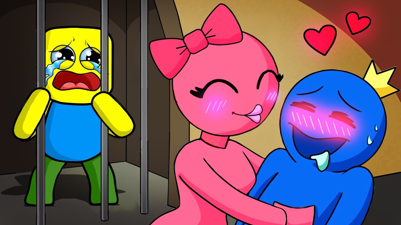 Animation]Poppy Playtime, Rainbow Friends Falls in LOVE! Poppy
