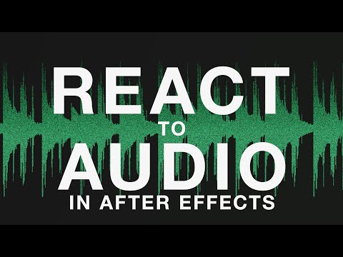 React to Audio in Adobe After Effects
