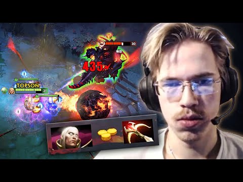 How This Topson Invoker Game Went Out Of Hand... ?