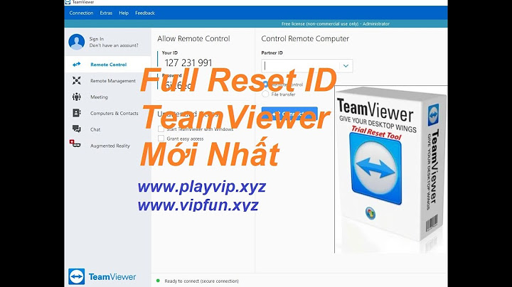 Sửa lỗi thời gian truy cập 5 phút trên teamviewer năm 2024