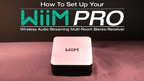 How To Set Up Your Wiim Pro Wifi Wireless Music Player Audio Streaming Multiroom Stereo Receiver