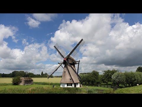 Vervoorne Molen Werkendam - Timelapse