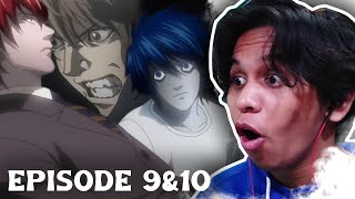 L HUMILIATES LIGHT | DEATH NOTE EPISODE 9 & 10 REACTION