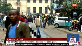 Kenya-US ties | US Senator Coons meets President Kenyatta, William Ruto and Raila Odinga