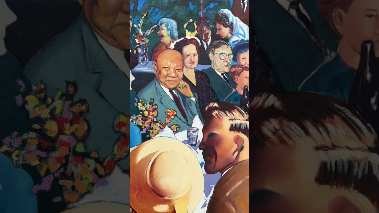 A Night At The Currawong Palace ~ Painted Art - Art Gallery Of N.S.W  | Sydney Australia .