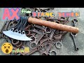 Ide baru stang seher jadi kapak tajamknife makingblacksmith 5amtv