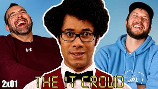 THE IT CROWD 2x01 Reaction! *THE WORK OUTING*