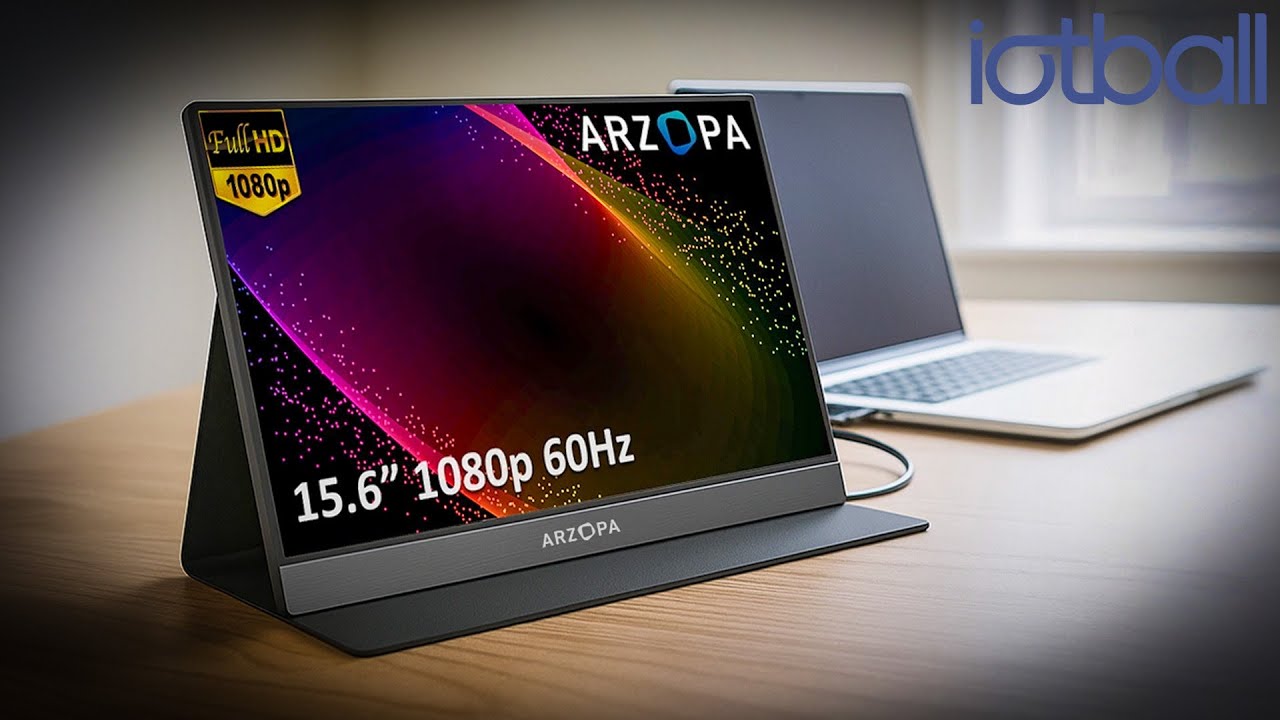 Monitor przenośny ARZOPA S1 Table 15,6 Full HD praca i