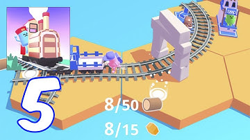 Tiny Trains - Gameplay Walkthrough Android, IOS Part 5