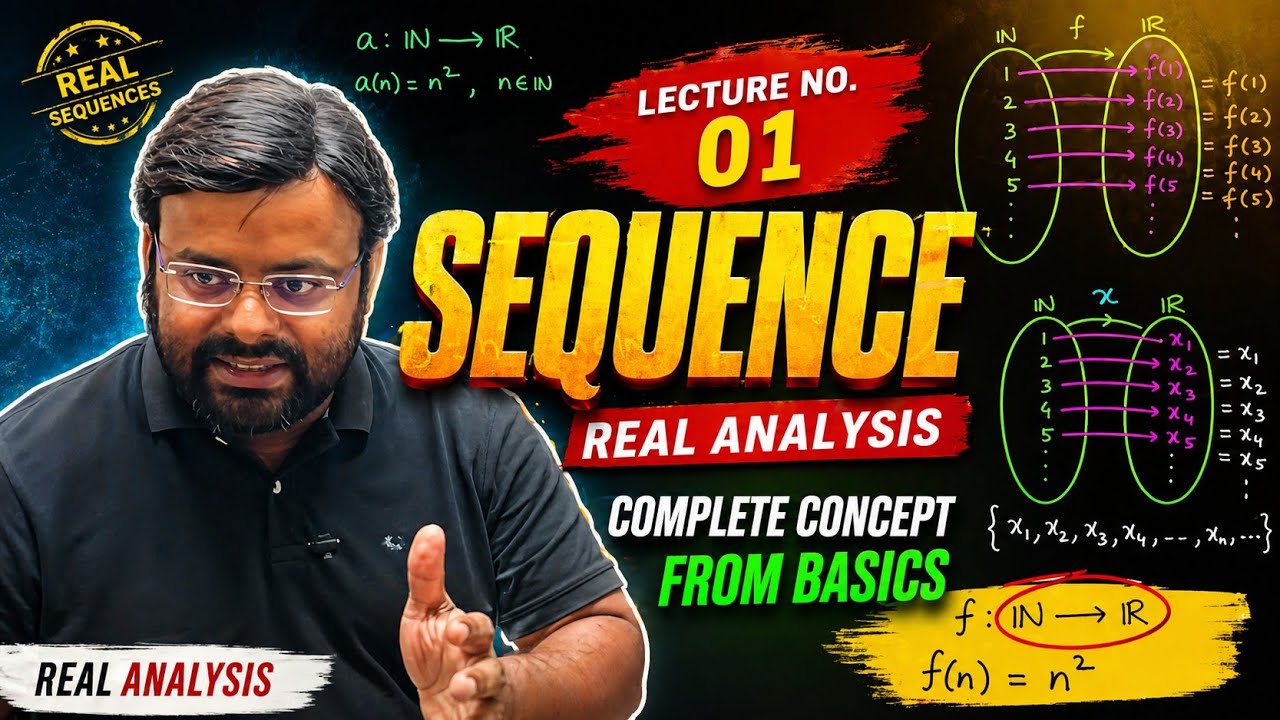 Sequence | Lecture 01 | Real Analysis in Bengali | B.Sc Mathematics | From Basics | Offline in Malda