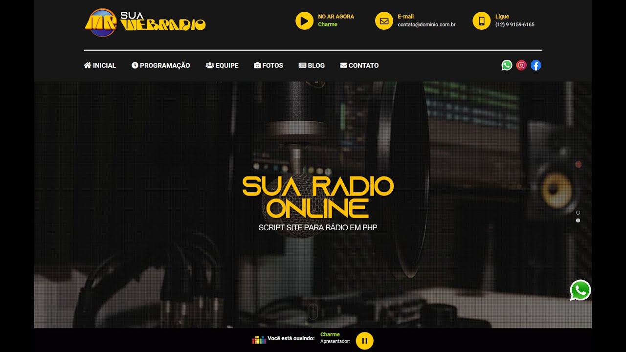 Instalando Script Rádio Online em PHP 100% Responsiva
