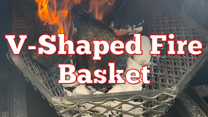 Shirley Fabrication V-Shaped Fire Basket