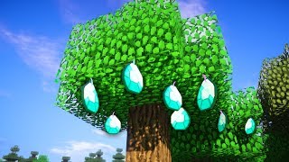 Minecraft UHC Except You Get Diamonds From Trees