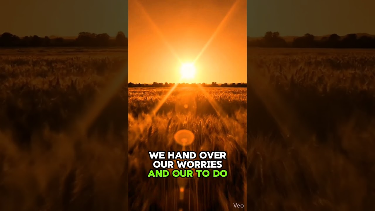 Before the sun sets, say this prayer. 