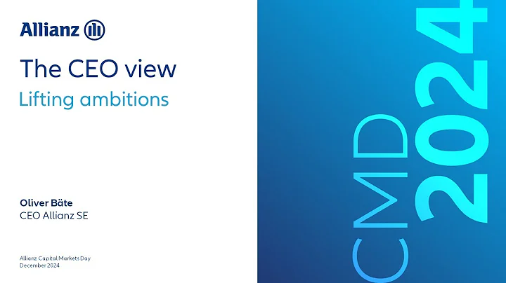 Capital Markets Day 2024, Oliver Bäte