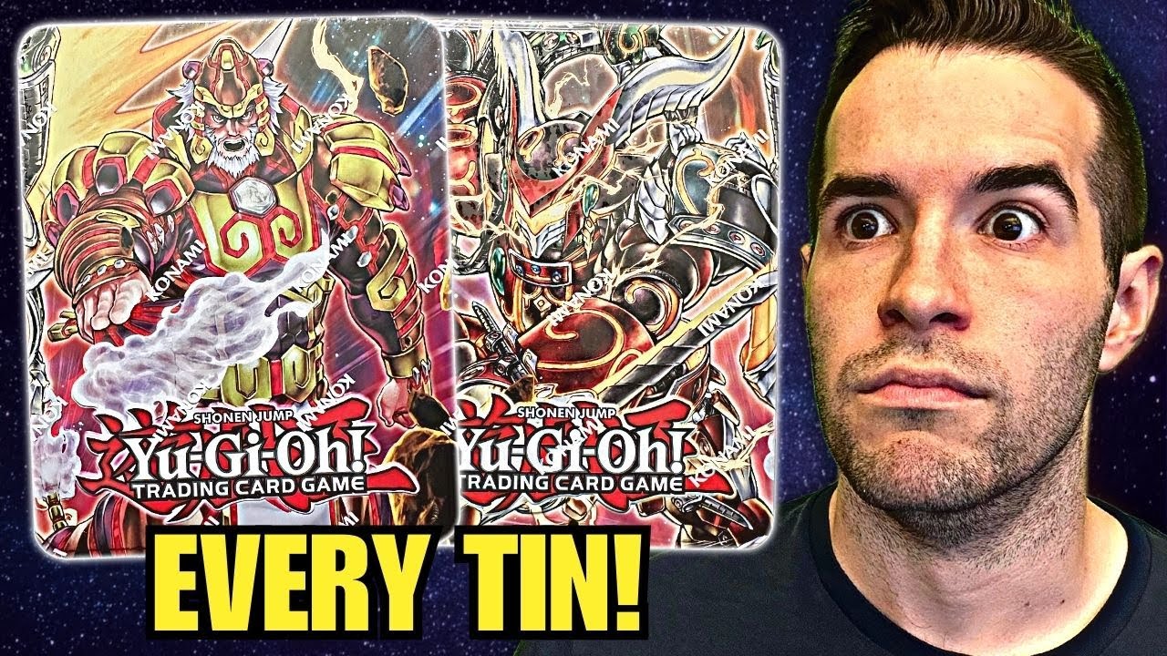 2014 yugioh cards Starter Deck Buy Japanese Special starfoil rare card featuring Maat Opening EVERY 2014 Yugioh Tin