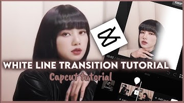 White bar transition tutorial capcut