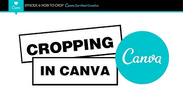 How To Crop Photos And Elements in Canva