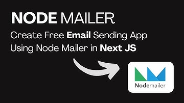 Build Free Email Sending App in Next.js from Scratch | Integrate Nodemailer Tutorial
