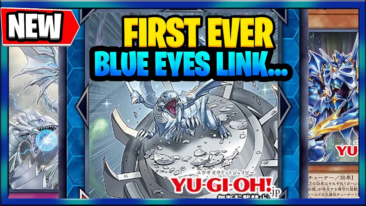 YuGiOh Blue Eyes Gets a Link Monster and its...