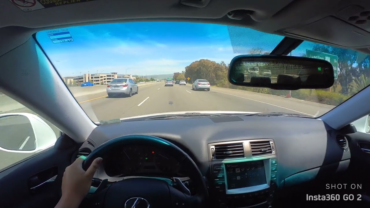 2007 Lexus IS 250 POV Driving w/insta360