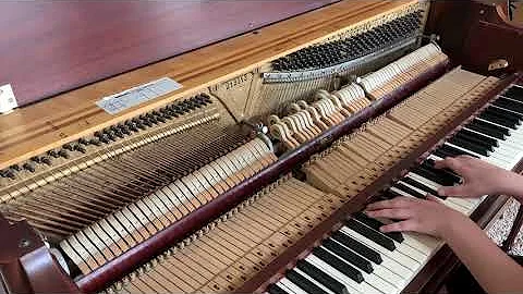 The Lester Betsy Ross Spinet piano