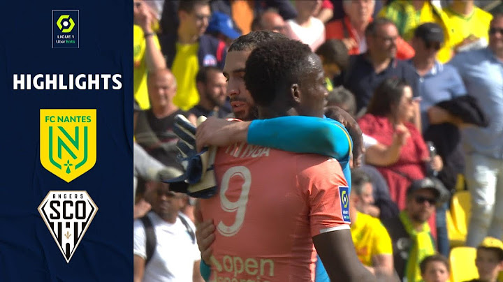 FC NANTES - ANGERS SCO (1 - 1) - Highlights - (FCN - SCO) / 2021-2022