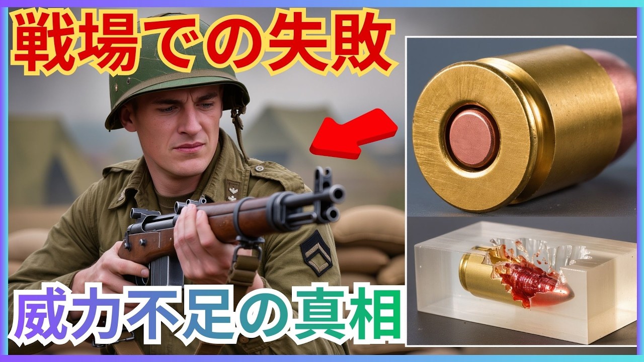 威力不足か性能限界か？第二次世界大戦からベトナムまで、M1カービンの足跡