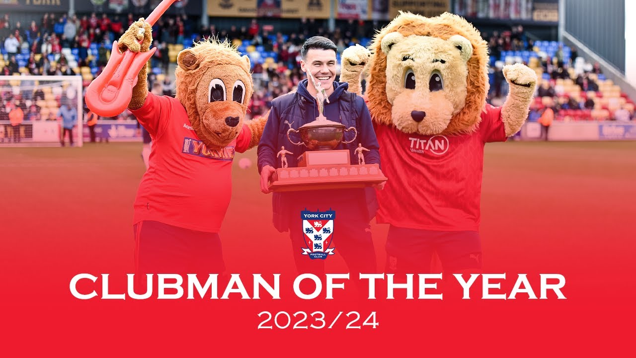 🏆 Ryan Fallowfield awarded Clubman of the Year for 2023/24 season