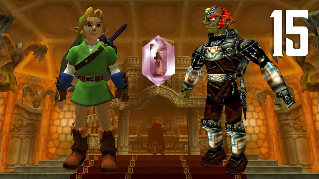 Defeating Ganon... Again Ocarina of Time 3D Gameplay 15 Finale YouTube