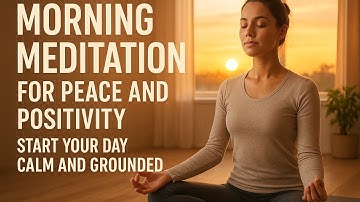 Morning Meditation for Peace and Positivity   Start Your Day Calm and Grounded