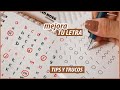 TIPS PARA MEJORAR TU LETRA | ¿Cómo escribir bonito?