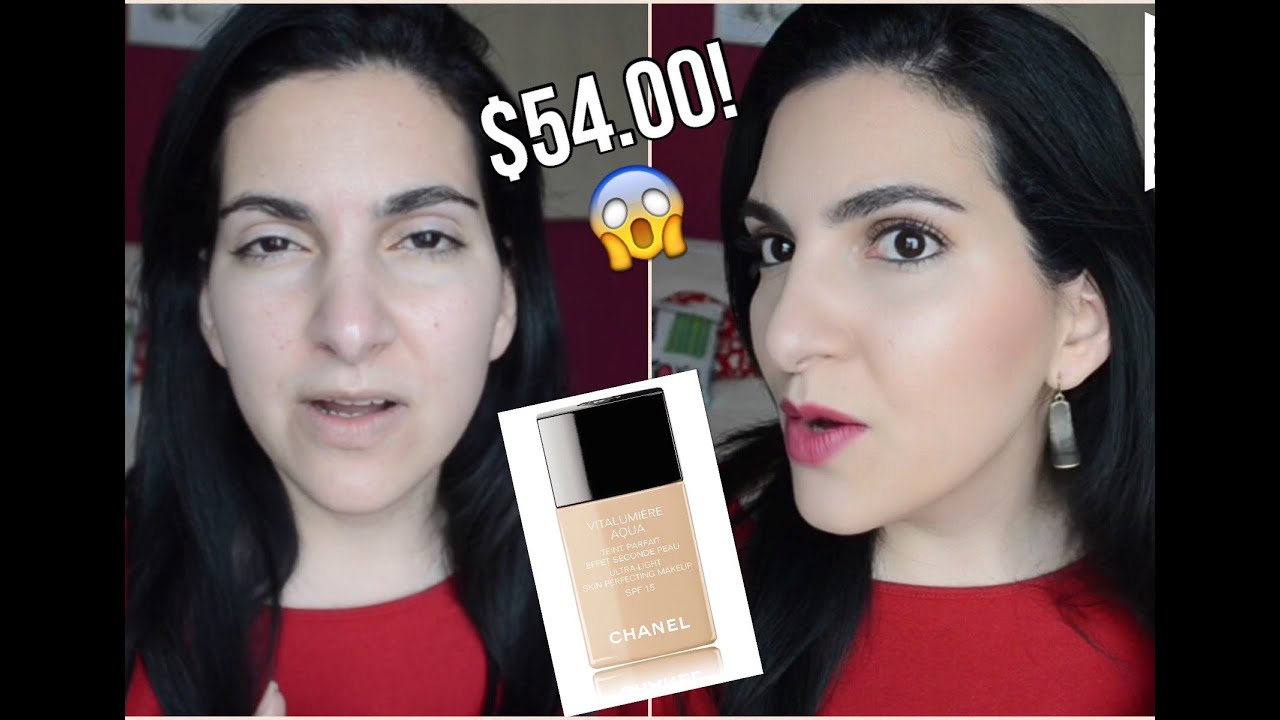 Chanel Vitalumiere Aqua Demo y Reseña