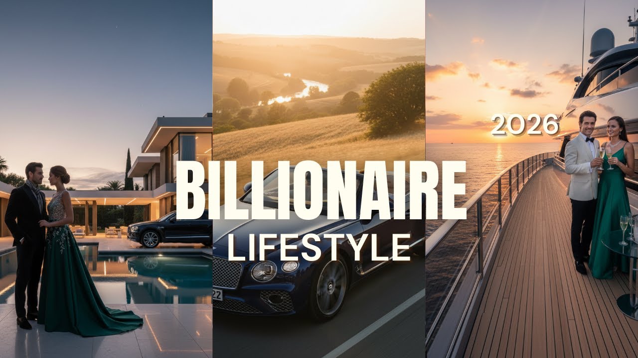 Billionaire Motivation 2026 #4 | Billionaire Lifestyle Visualization  💸 