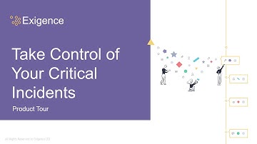 Exigence: Incident Management Software - Product Tour Video