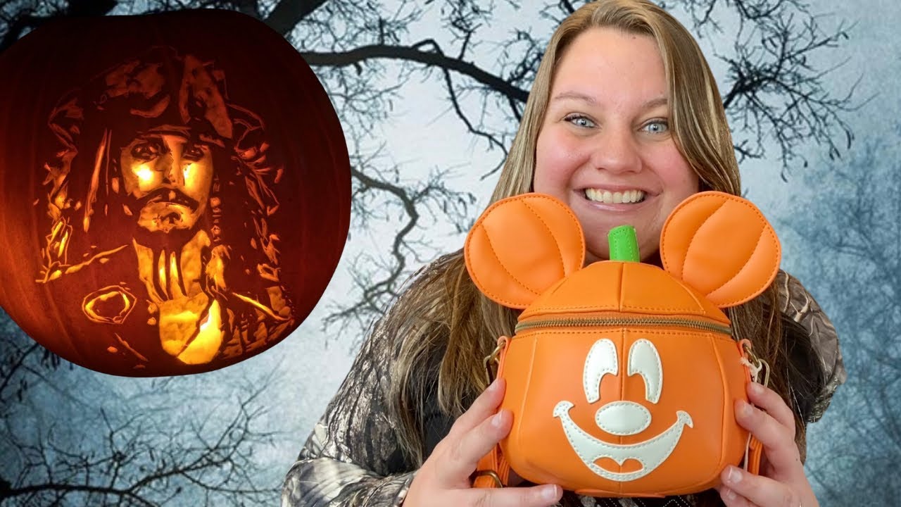 Mickey Pumpkin Loungefly Unboxing 2021 | Pink A La Mode | Jack Sparrow On A Pumpkin?!