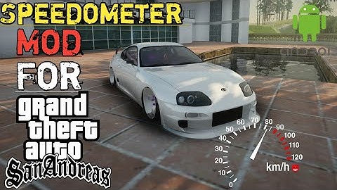 Analog niddel speedometer mod for gta Sanandreas Android || speedometer mod for gta sa #outlawmodder
