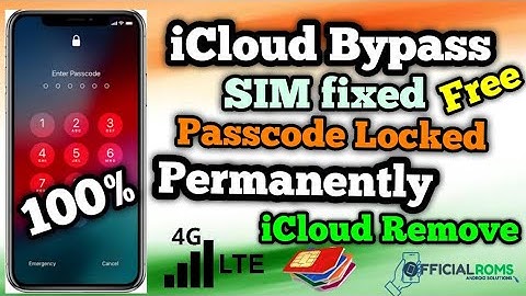 Iphone Disabled &  icloud Bypass Permanently Unlock iphone| ipad SIM Working Data Fixed IOS 14.4